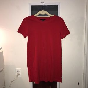 Red T-Shirt Dress